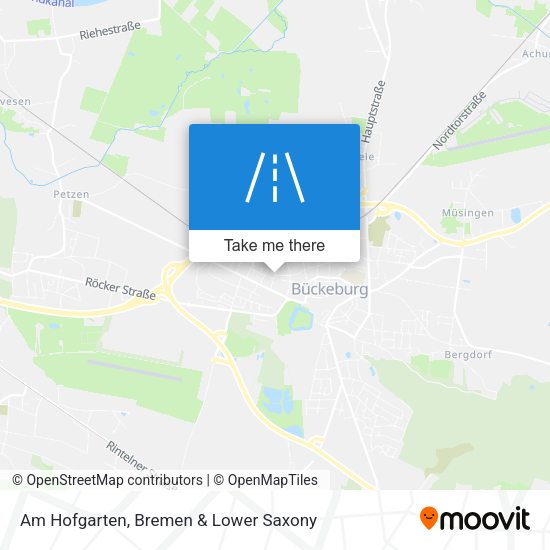 Am Hofgarten map
