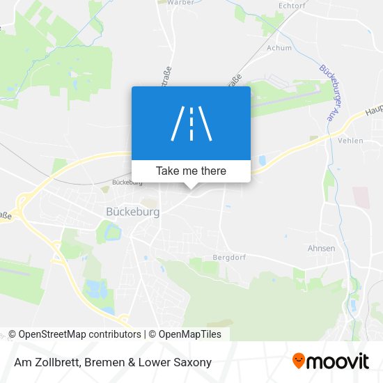 Am Zollbrett map