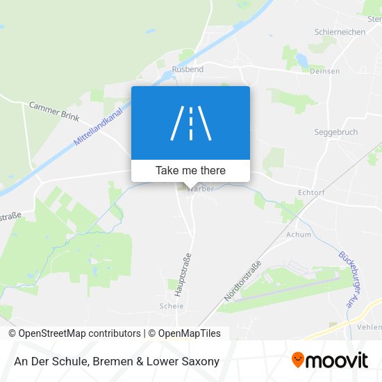 An Der Schule map