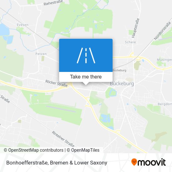 Bonhoefferstraße map