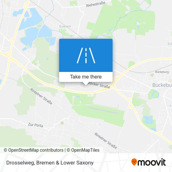 Drosselweg map