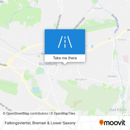 Falkingsviertel map