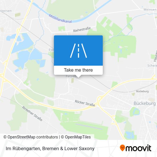 Im Rübengarten map