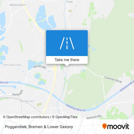 Poggendiek map