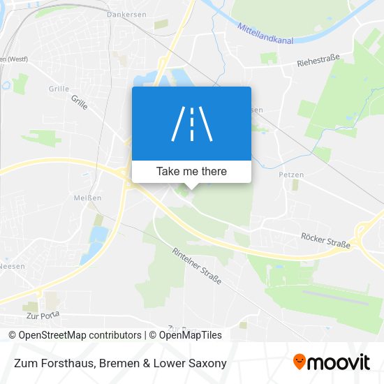 Zum Forsthaus map