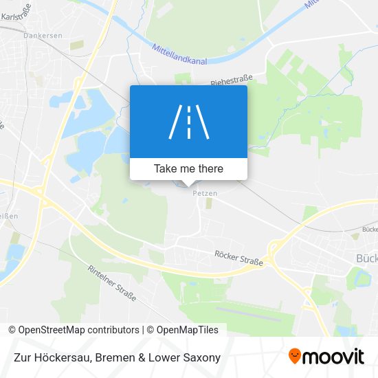 Zur Höckersau map