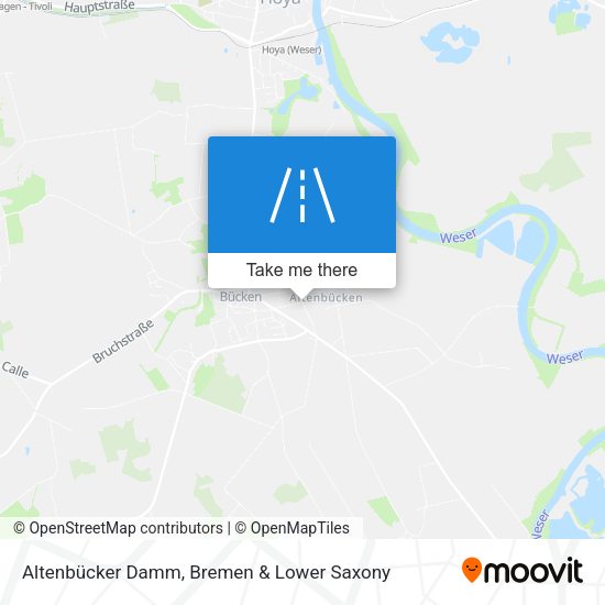 Altenbücker Damm map
