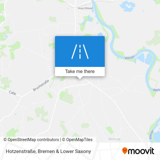 Hotzenstraße map
