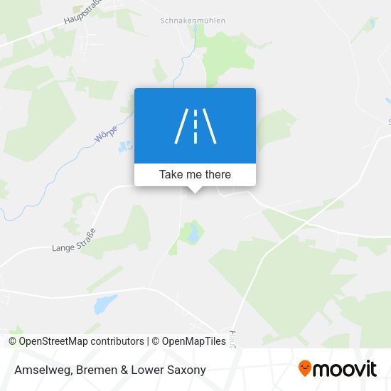 Amselweg map