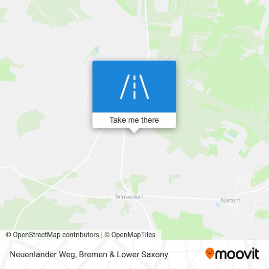 Neuenlander Weg map