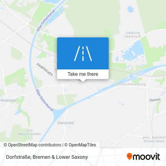 Dorfstraße map