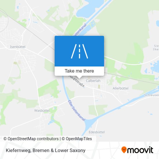 Kiefernweg map