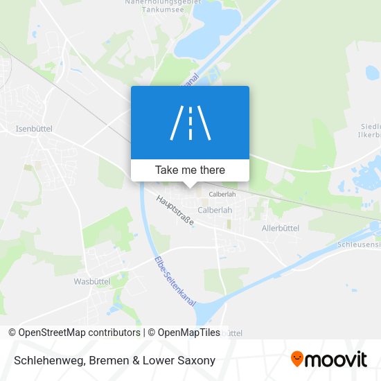 Schlehenweg map