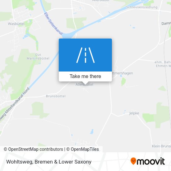 Wohltsweg map