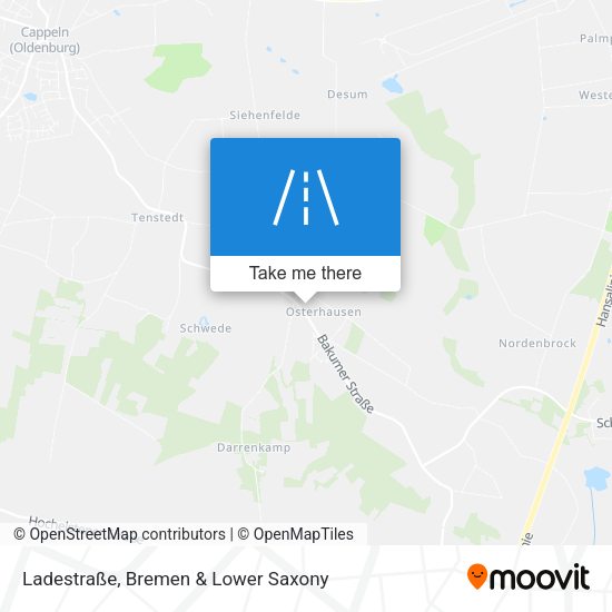 Ladestraße map