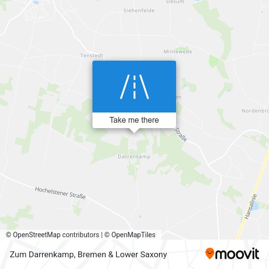 Zum Darrenkamp map