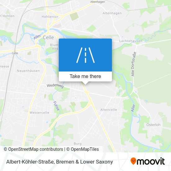 Albert-Köhler-Straße map