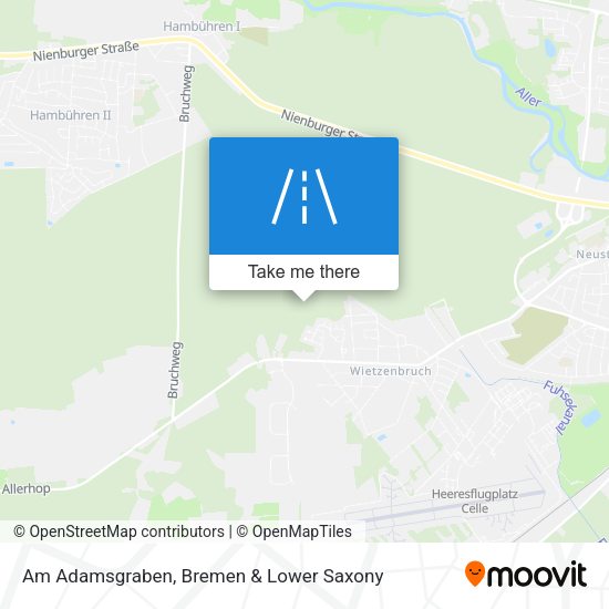 Am Adamsgraben map