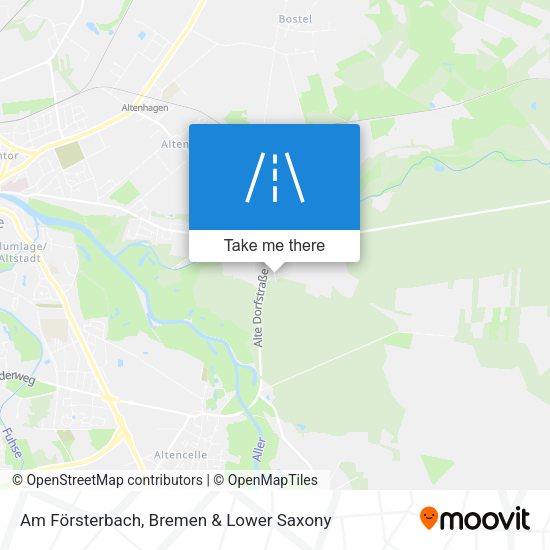 Am Försterbach map