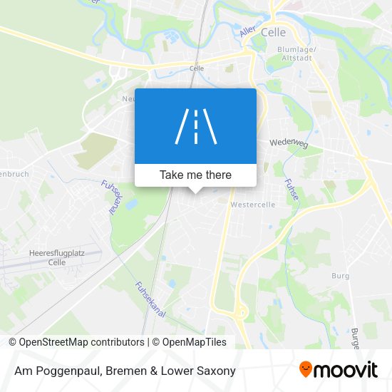 Am Poggenpaul map