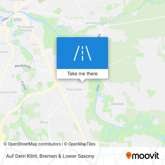 Auf Dem Klint map