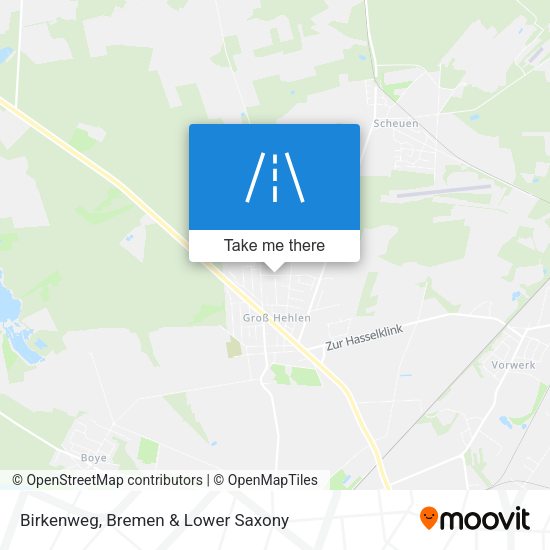 Birkenweg map