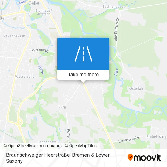 Карта Braunschweiger Heerstraße