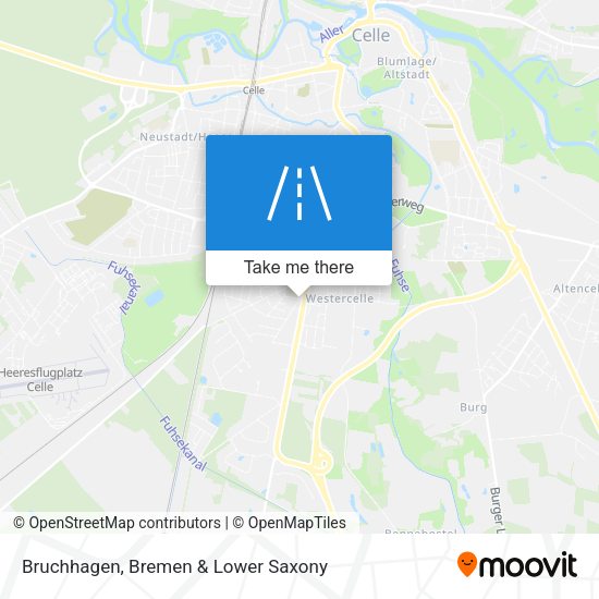 Bruchhagen map