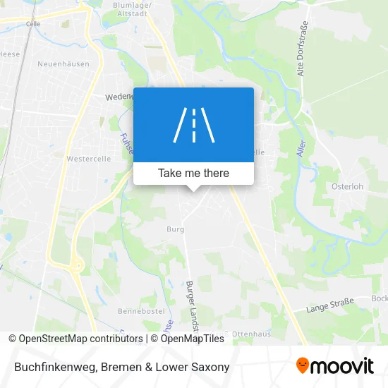 Карта Buchfinkenweg