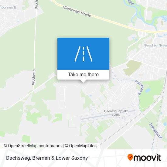 Dachsweg map