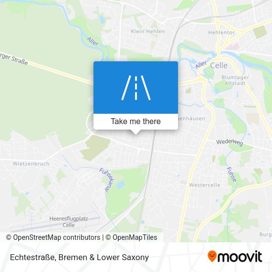 Echtestraße map