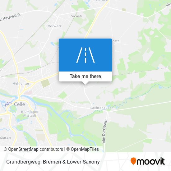 Grandbergweg map