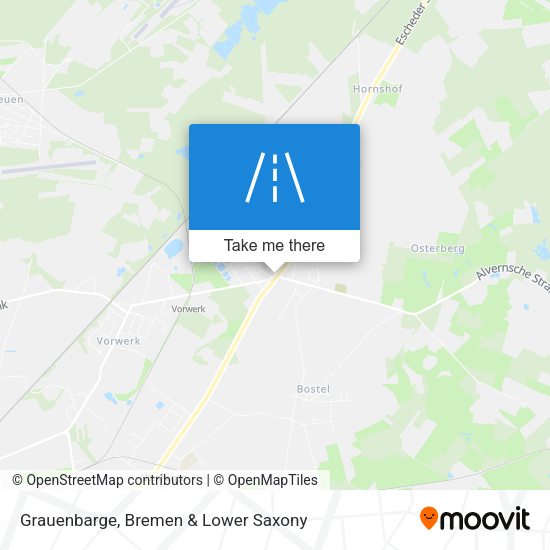 Grauenbarge map