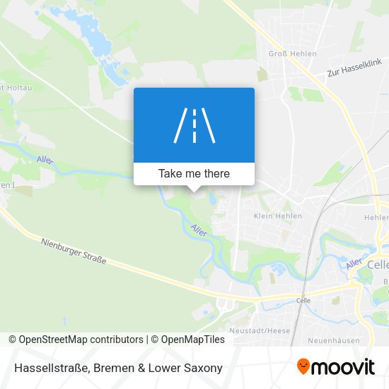 Hassellstraße map