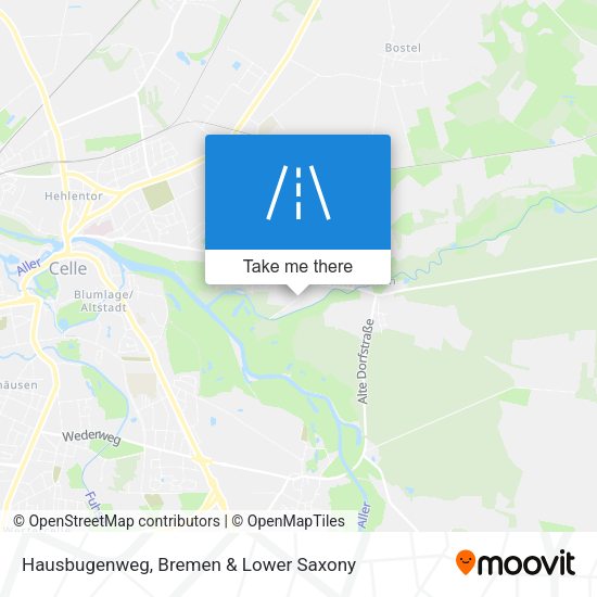 Hausbugenweg map