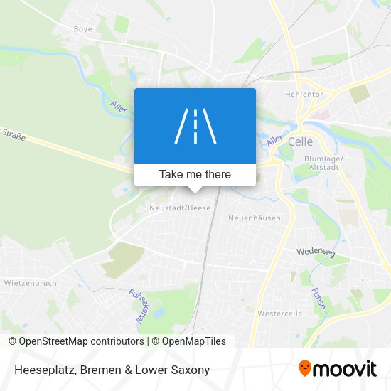 Heeseplatz map