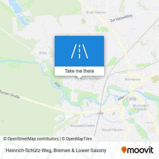 Heinrich-Schütz-Weg map