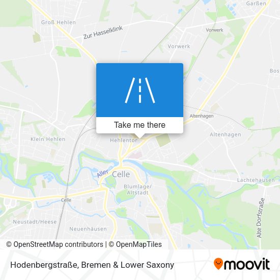 Hodenbergstraße map