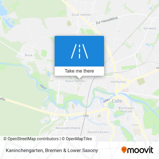 Kaninchengarten map