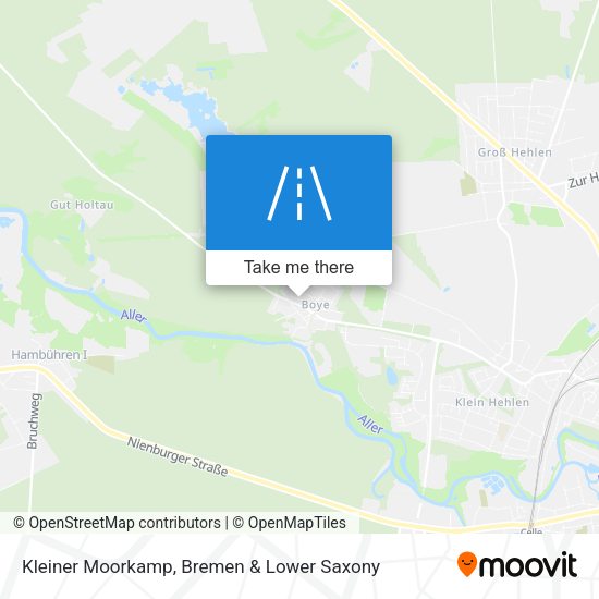 Kleiner Moorkamp map
