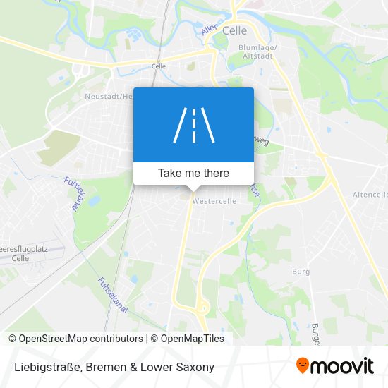 Liebigstraße map