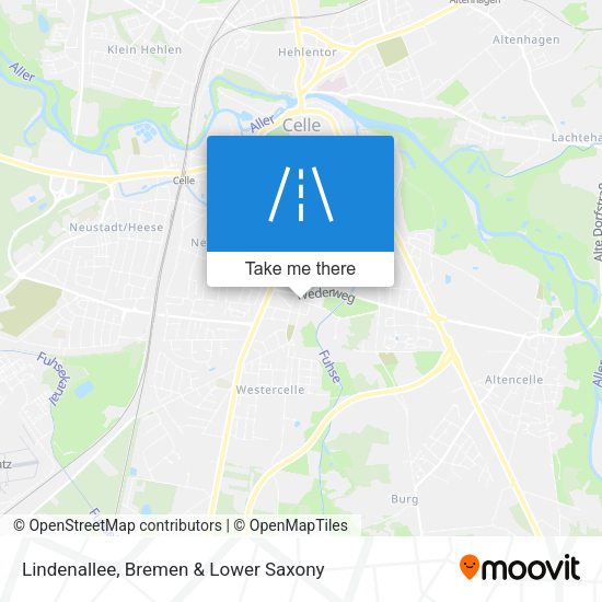 Lindenallee map