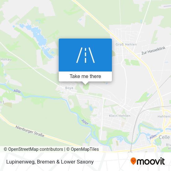 Lupinenweg map