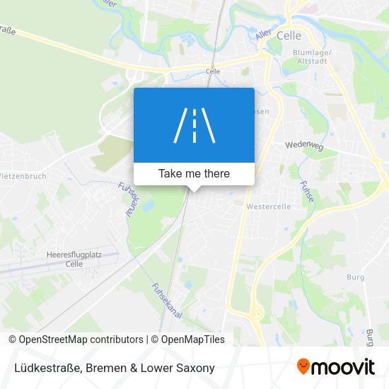 Lüdkestraße map