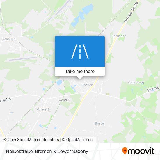 Neißestraße map