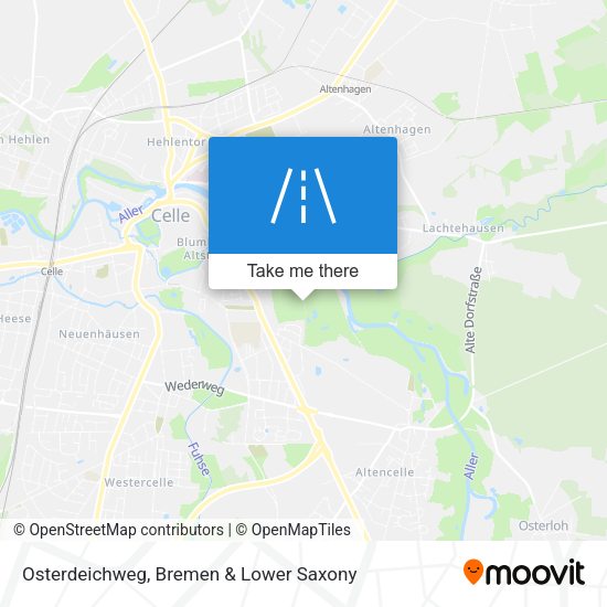 Osterdeichweg map