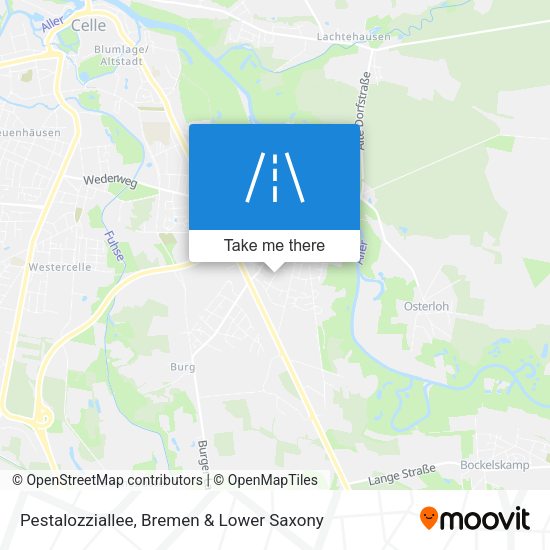 Pestalozziallee map