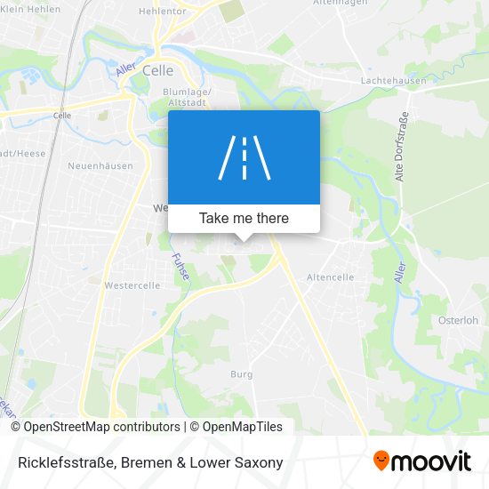 Ricklefsstraße map