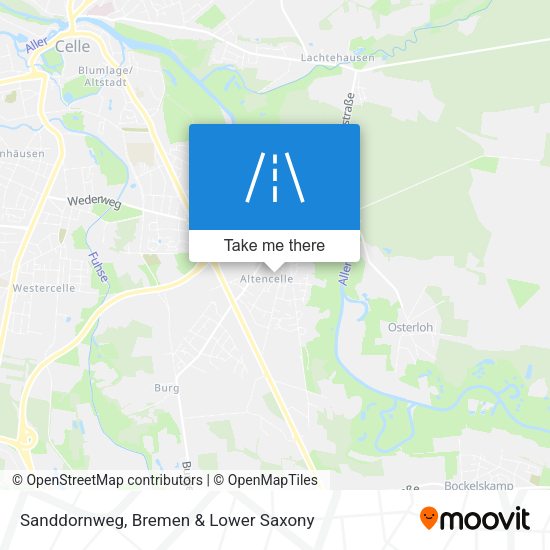 Sanddornweg map