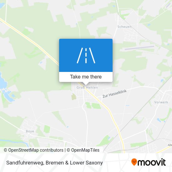 Sandfuhrenweg map